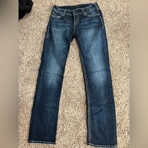 Women’s Silver Jeans Suki Straight. W31/L34. Great condition. Barely worn.